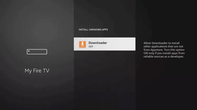 Firestick Step 2