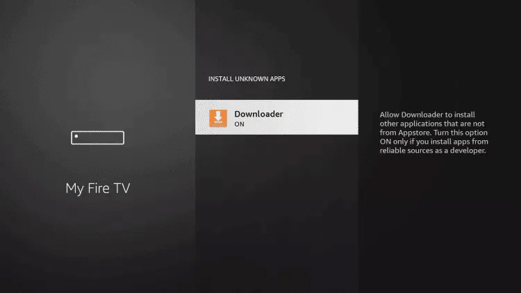 Firestick Step 2