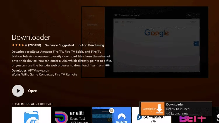 Firestick Step 2